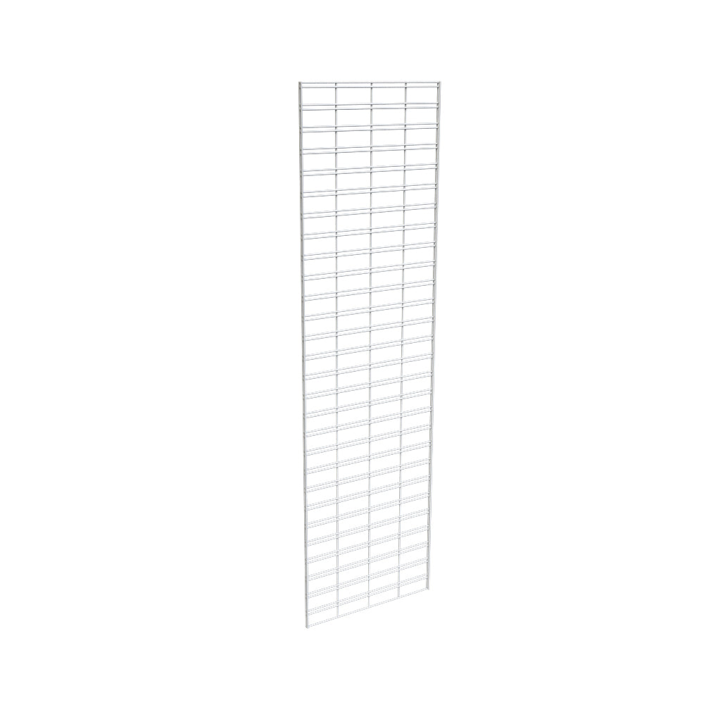 Slatgrid Panel, 2' X 7', Wire 3" X 6" O.C., White