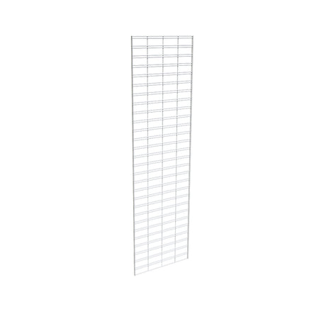 Slatgrid Panel, 2' X 7', Wire 3" X 6" O.C., White