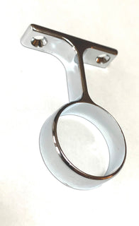 Central Round Support 1-5/16'', Screw Mount, Chrome