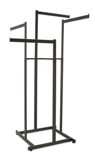 4-Way Hi-Capacity Rack, Rectangular Tube Uprights, W/ 22