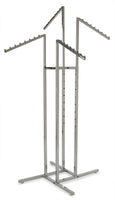 4-Way Rack, Square Tube Uprights, w/ 18
